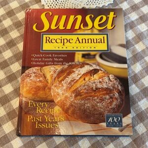 Sunset Recipe Annual Cookbook - 1999 Edition